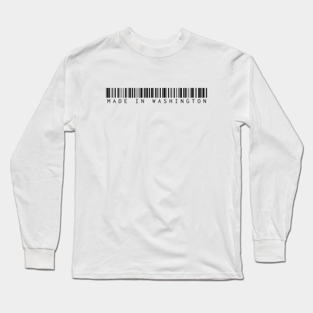 Made in Washington Long Sleeve T-Shirt by Novel_Designs